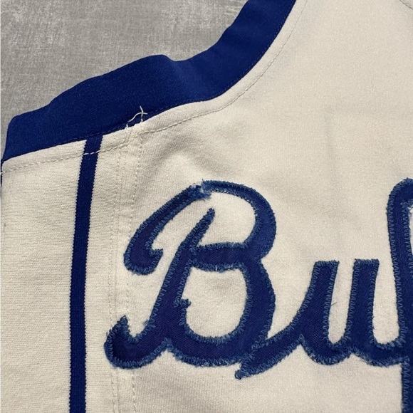 Authentic Vintage Sand Knit University At Buffalo Bulls Team Issued Basketball - Picture 4 of 9